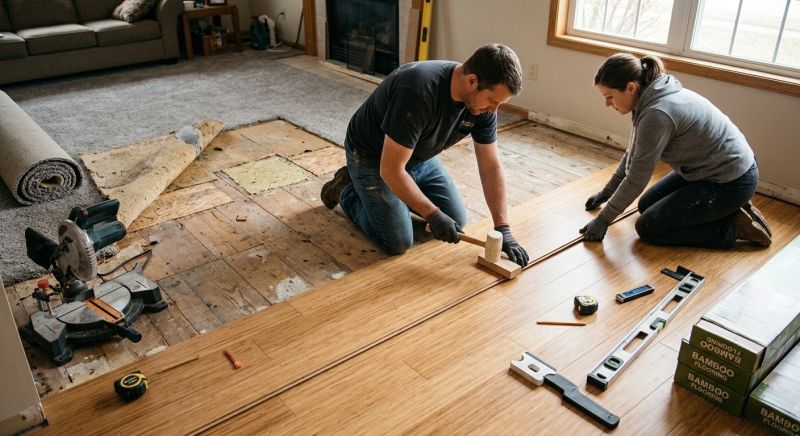 Bamboo Flooring Installation in Oviedo, FL
