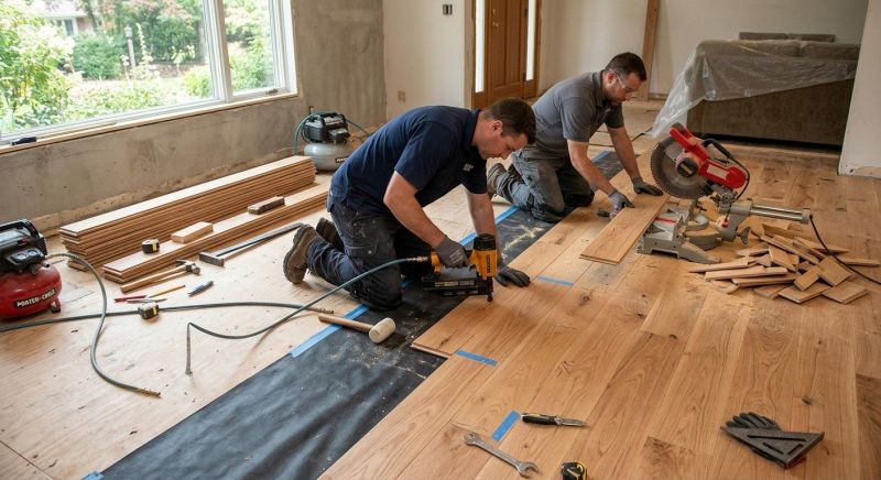 Hardwood Floor Installation in Windermere, FL