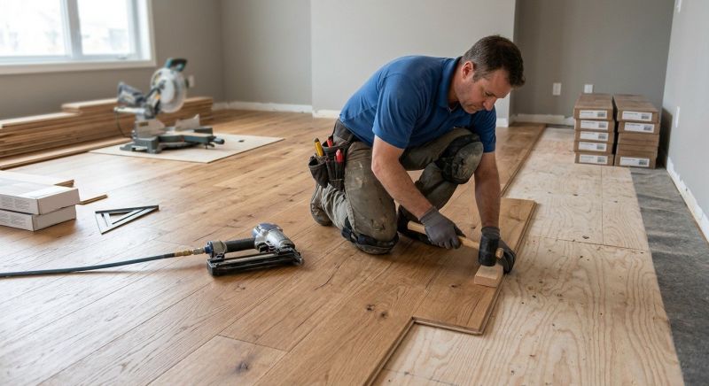 Hardwood Floor Installation in Winter Springs, FL