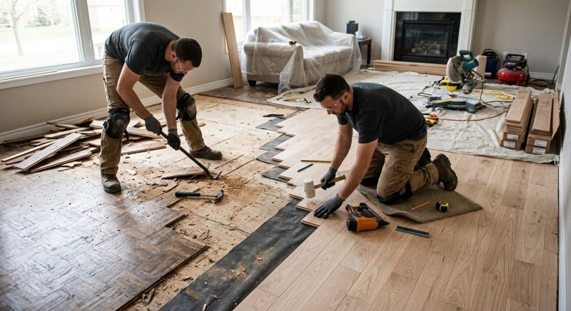Hardwood Replacement in Mims, FL