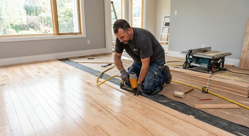 Maple Flooring Installation in Debary, FL