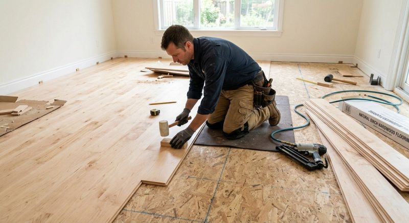 Maple Flooring Installation in Orlando, FL
