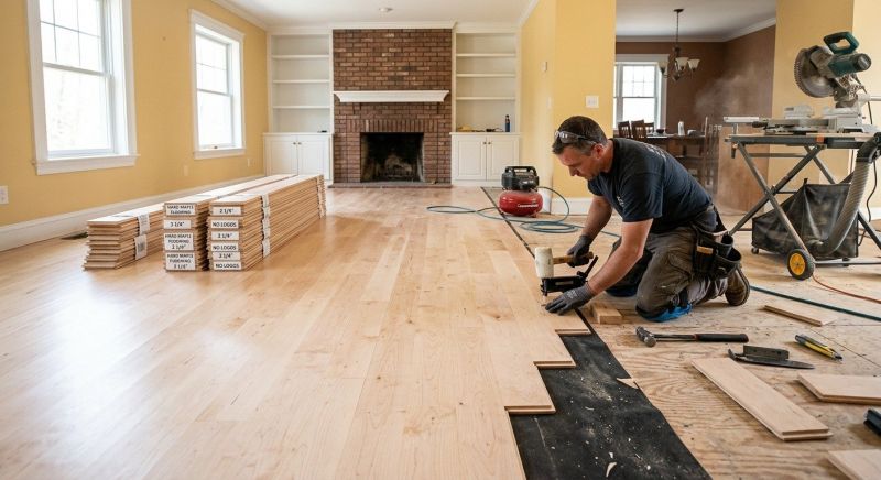 Maple Flooring Installation in Winter Springs, FL