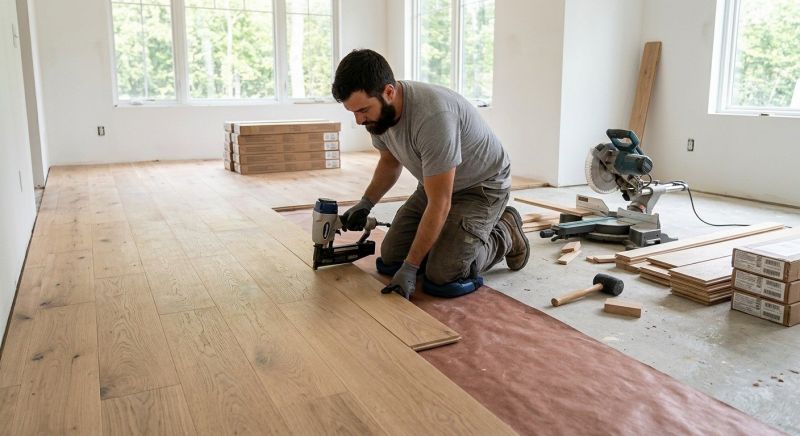 Oak Floor Installation in Apopka, FL