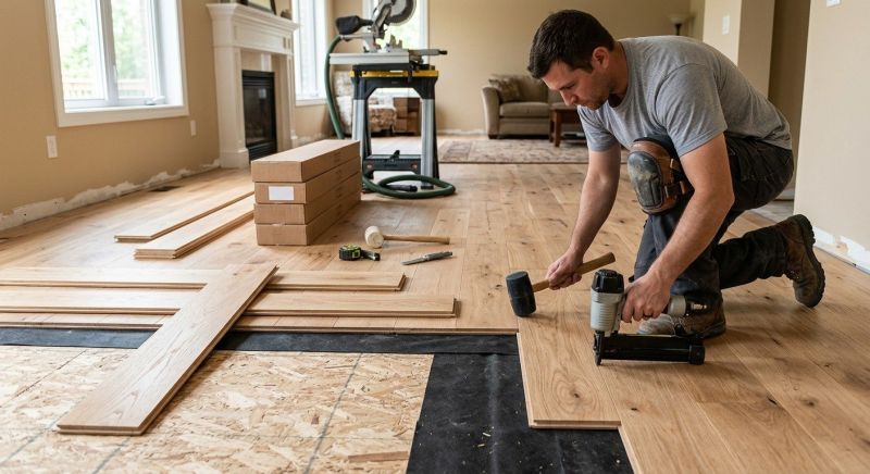 Oak Floor Installation in Lake Mary, FL