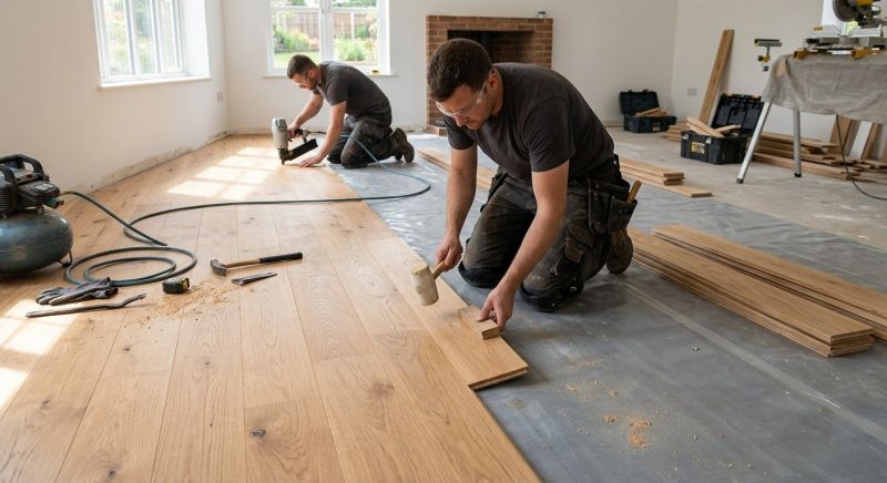 Oak Floor Installation in Lake Mary, FL