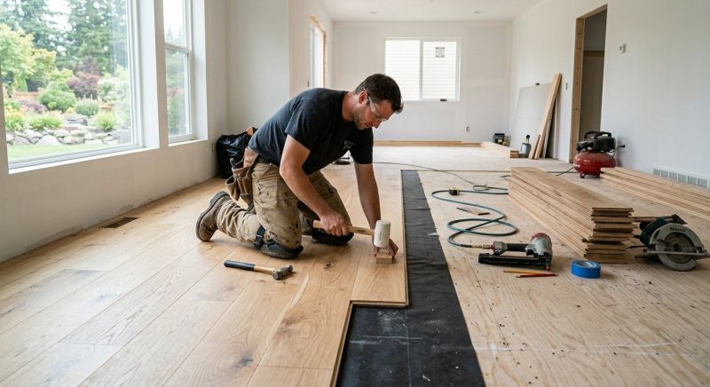 Oak Floor Installation in Orange City, FL