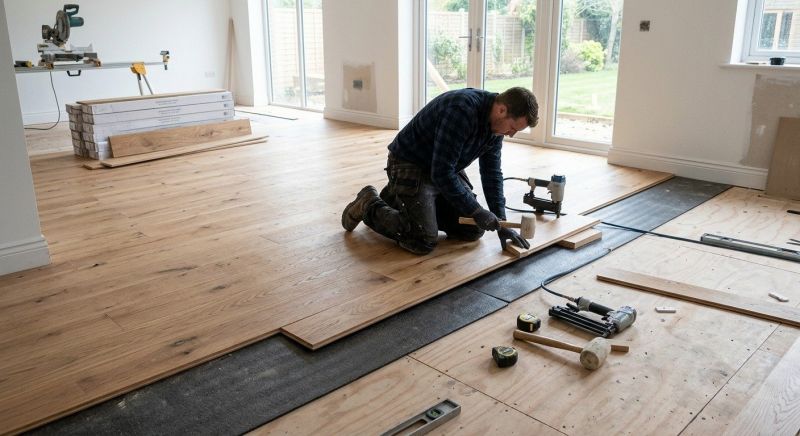 Oak Floor Installation in Osteen, FL