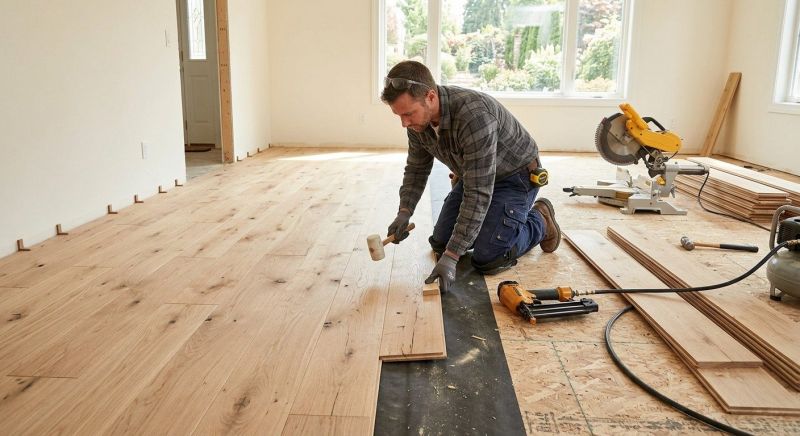 Oak Floor Installation in Winter Springs, FL