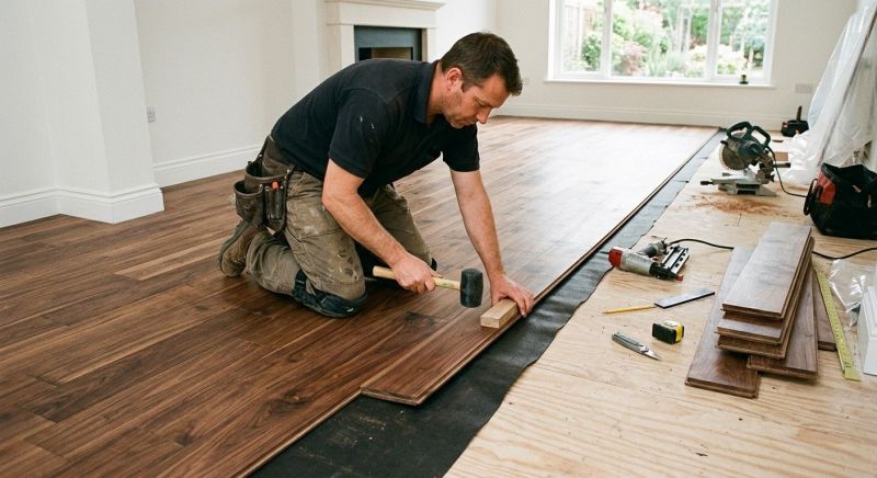 Walnut Flooring Installation in Oviedo, FL