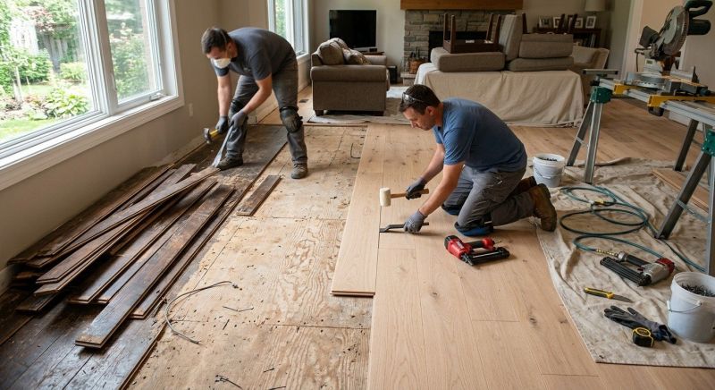 Wood Floor Replacement in Debary, FL