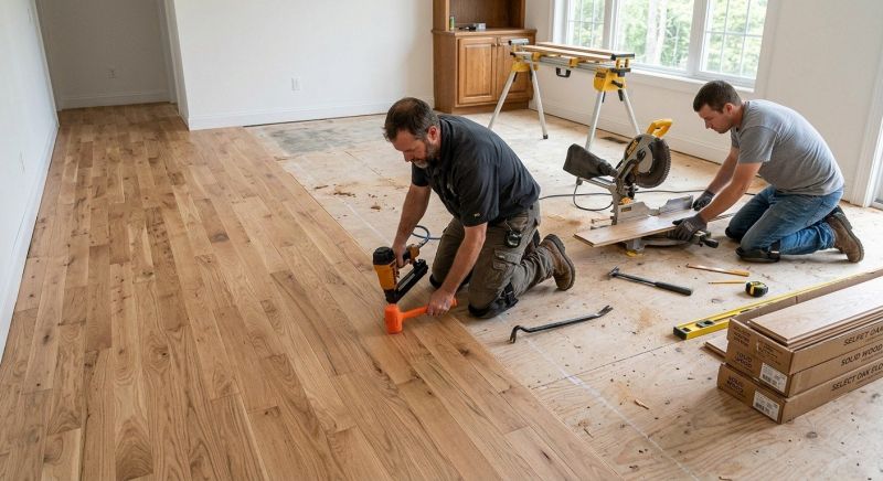 Wood Floor Replacement in Oviedo, FL