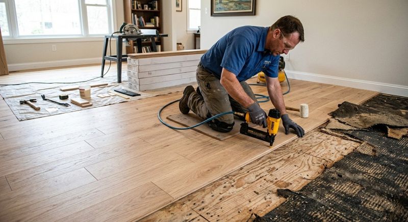 Wood Floor Replacement in Sanford, FL